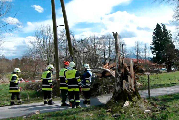 Unwetter am Chiemsee