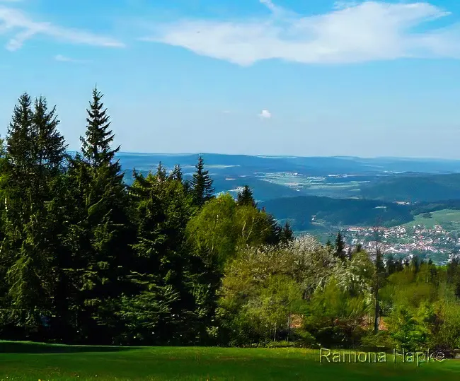 Blick auf Bad Kötzting