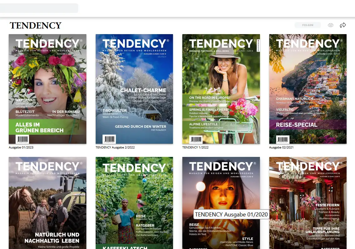 Tendency magazine