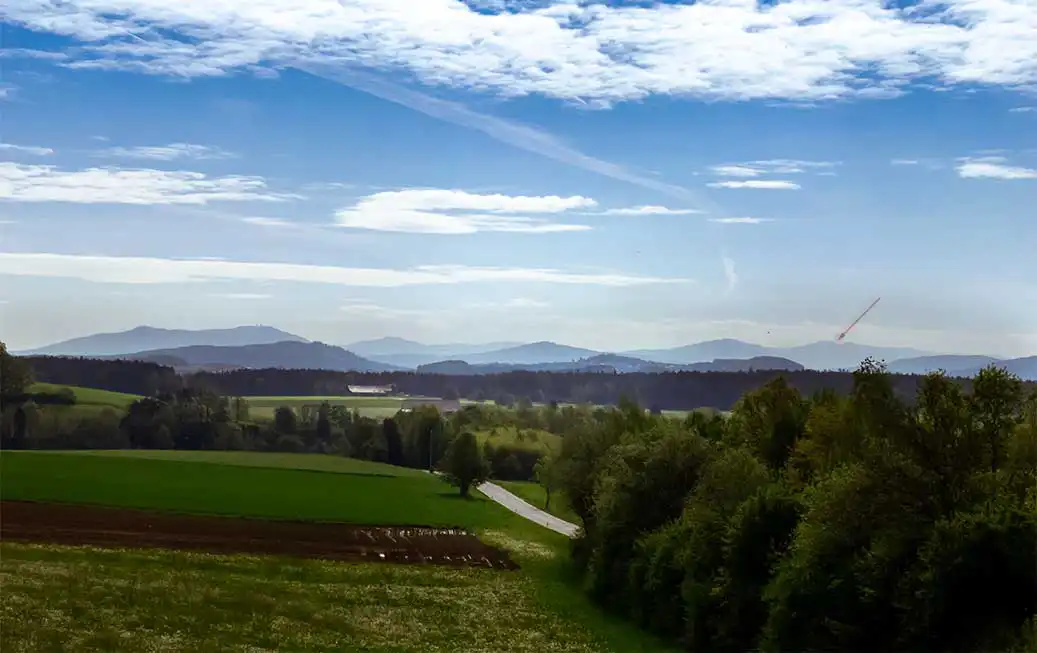 Berge des Bayerischen Waldes