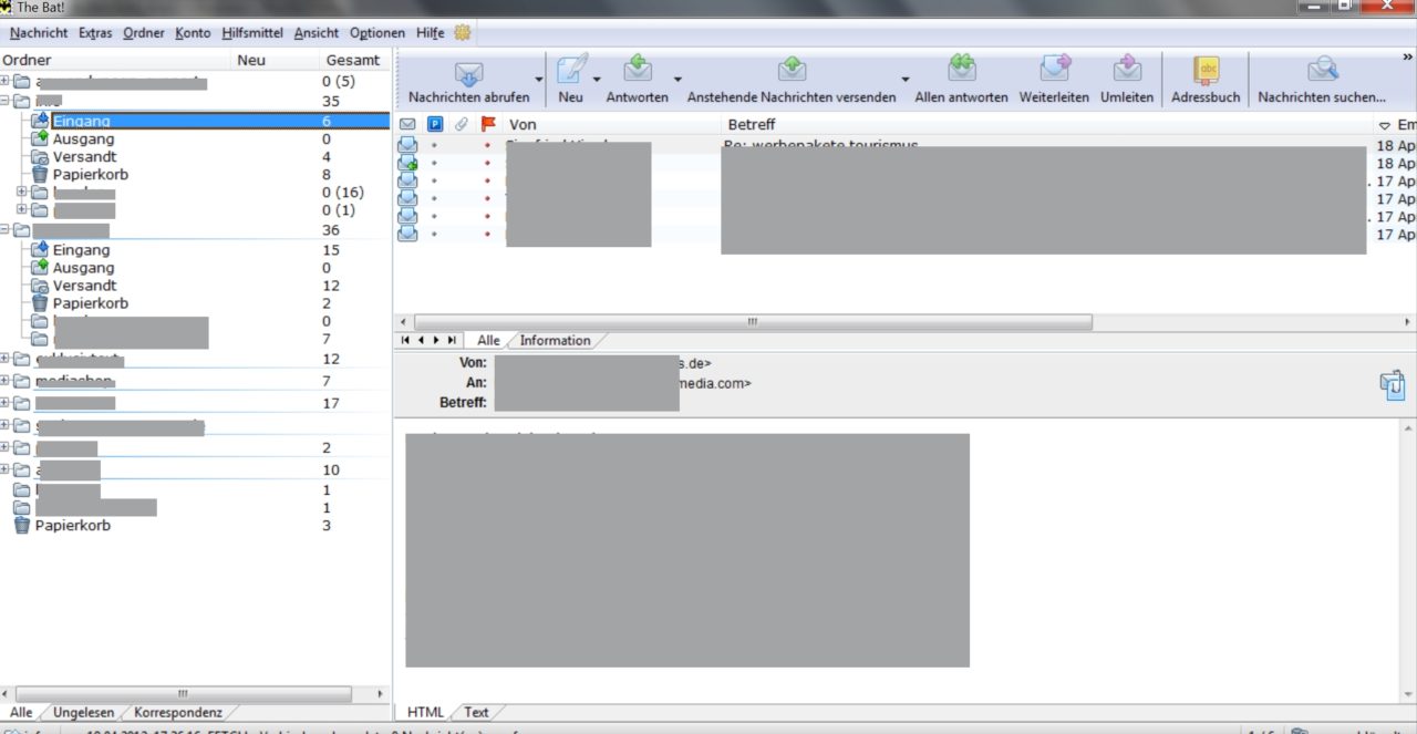 E-Mail-Programm TheBat!