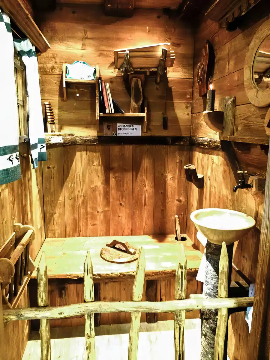 Holztoilette